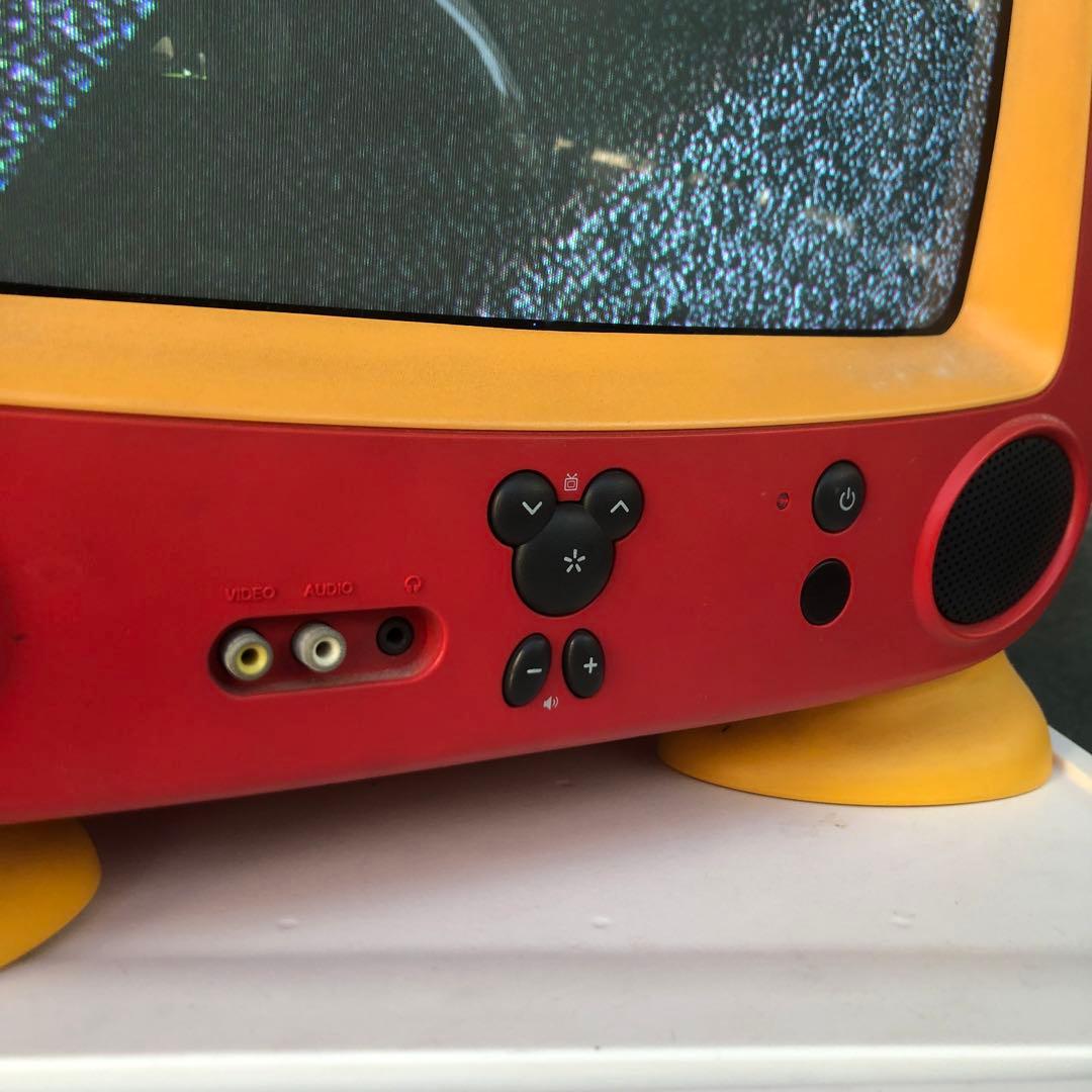 ディズニー ミッキー型 ブラウン管テレビ 14インチ - メルカリ