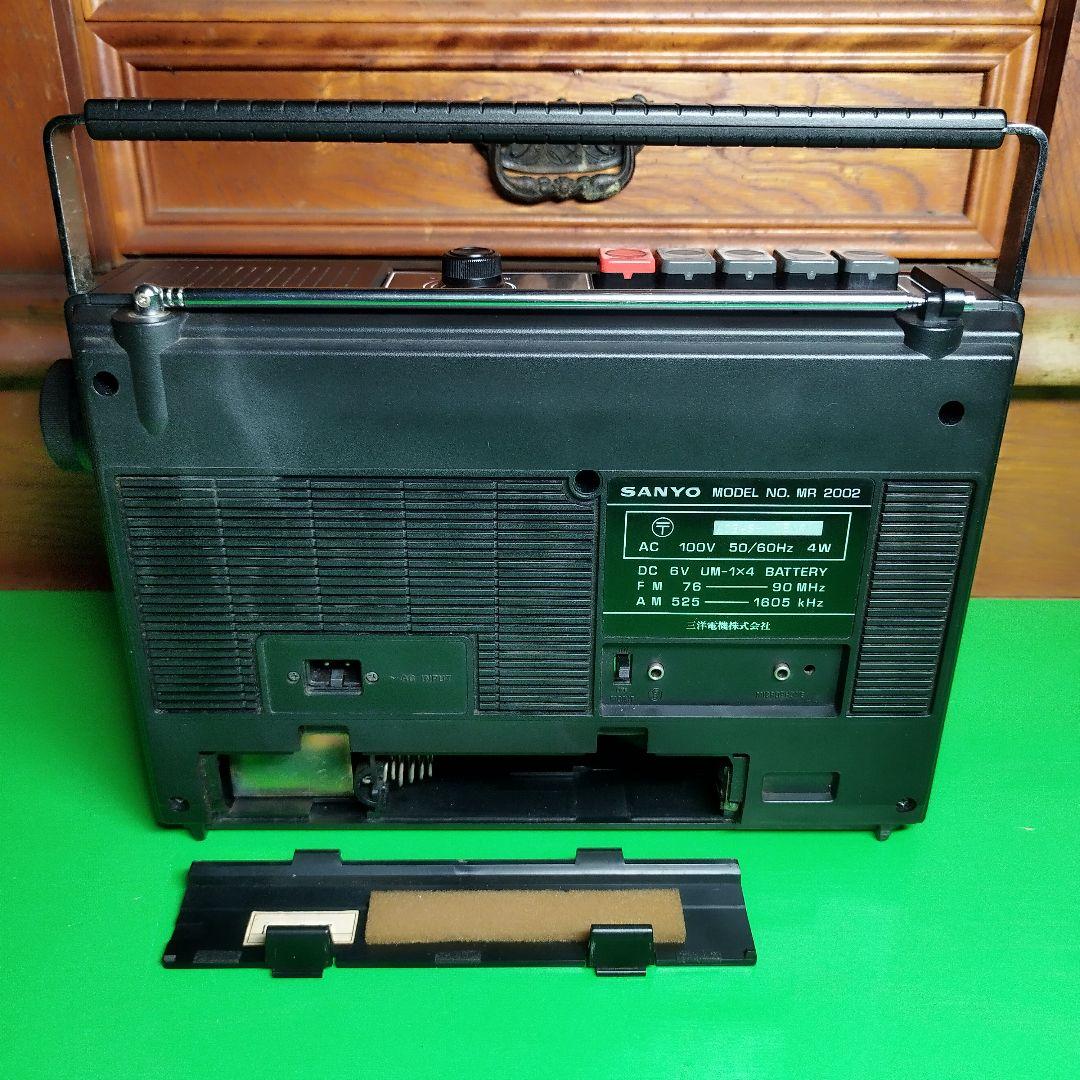 SANYO 2BAND ラジオカセットレコーダー MR-2002 - メルカリ