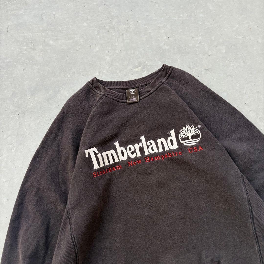 90s Timberland スウェット ロゴ フェード 短丈 box 短丈 - メルカリ