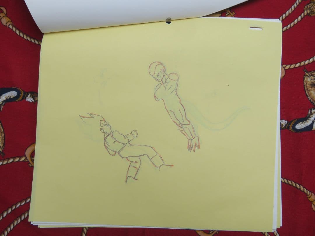 j*い様 ドラゴンボール セル画 原画 ベジータ フリーザ 当時品
