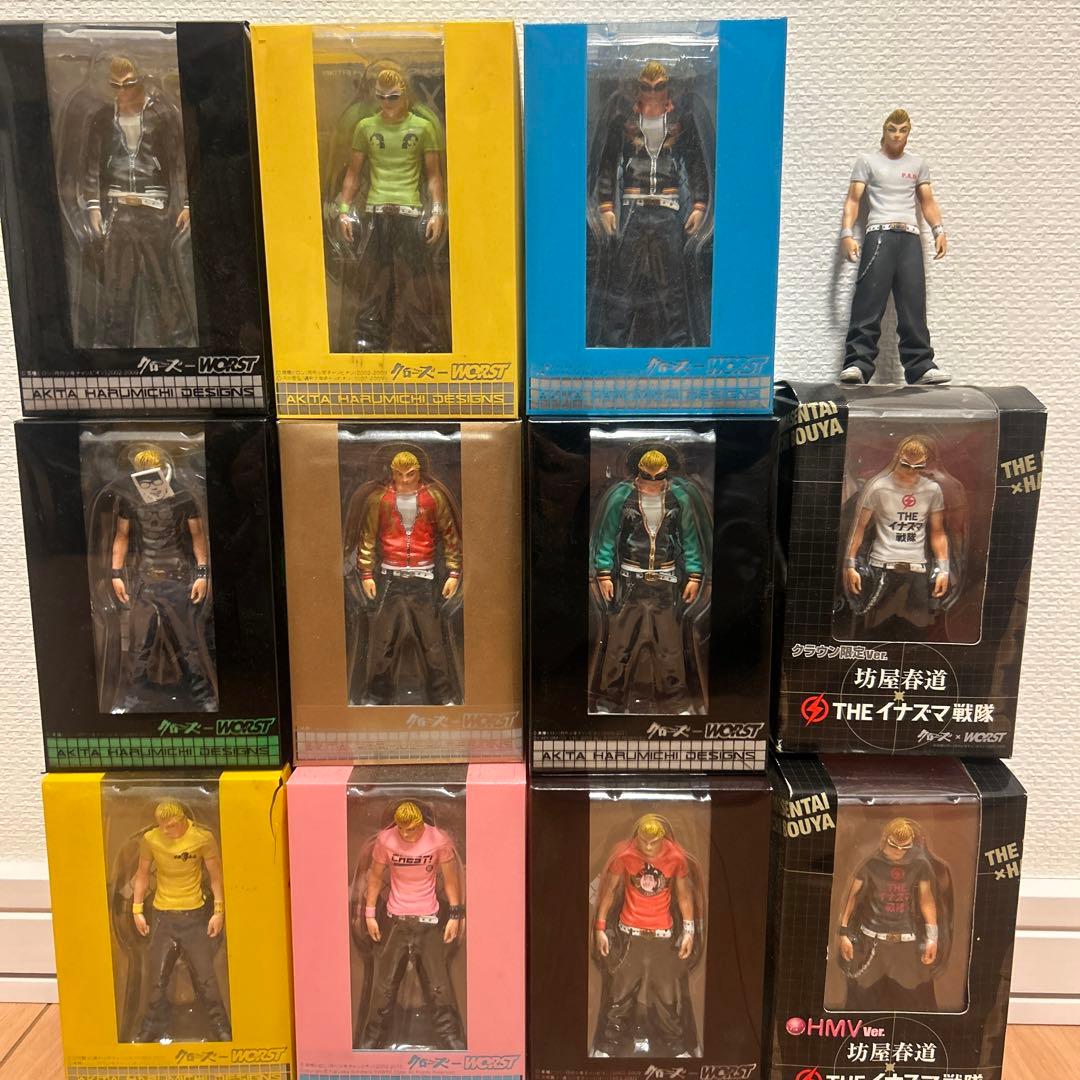 クローズ WORST 坊屋春道 フィギュア 12体セット AKITA - メルカリ