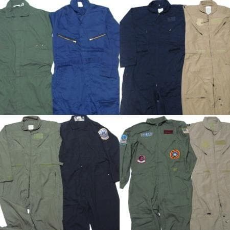 USA製 つなぎ ミリタリー 8枚セット CWU27P TALON まとめ売り アメリカ軍 CWU 27/P フライヤーズ カバーオール 40R/オリーブ つなぎ