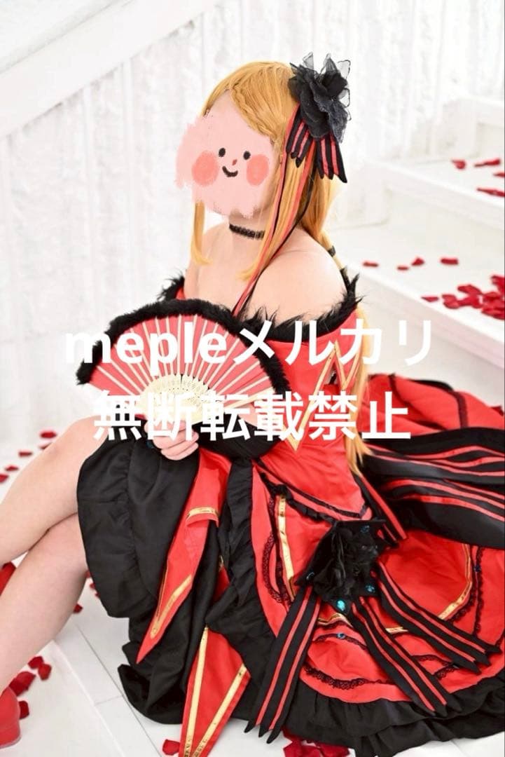 リゼロ プリシラ コスプレ衣装 ウィッグ 扇子 込 - メルカリ