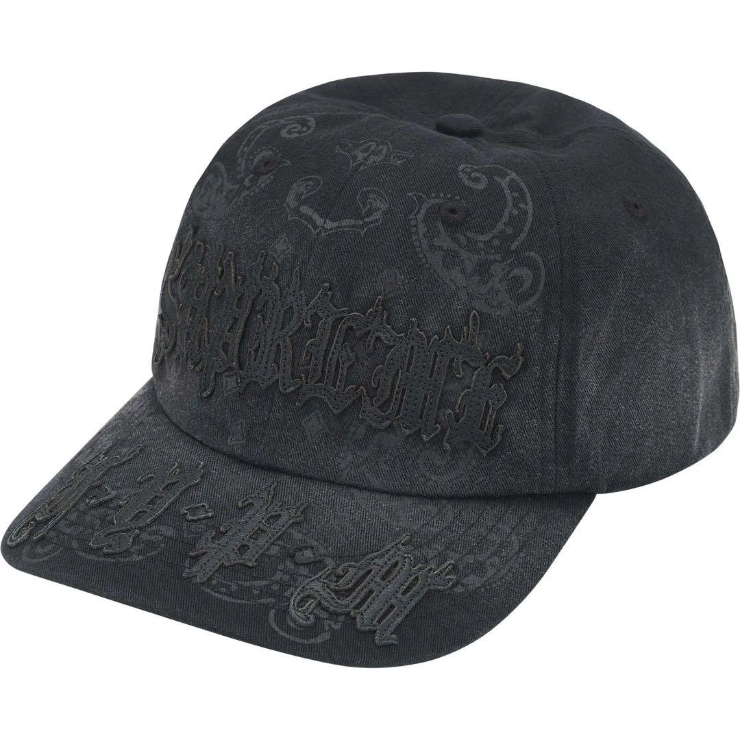 25SS Supreme Leather Appliqué 6-Panel Leather Appliqué 6-Panel | Supreme 25ss