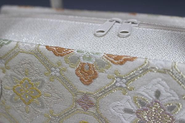 新品未使用 ！！特別セール！！京都 西陣 正絹 帯使用 利休バッグ