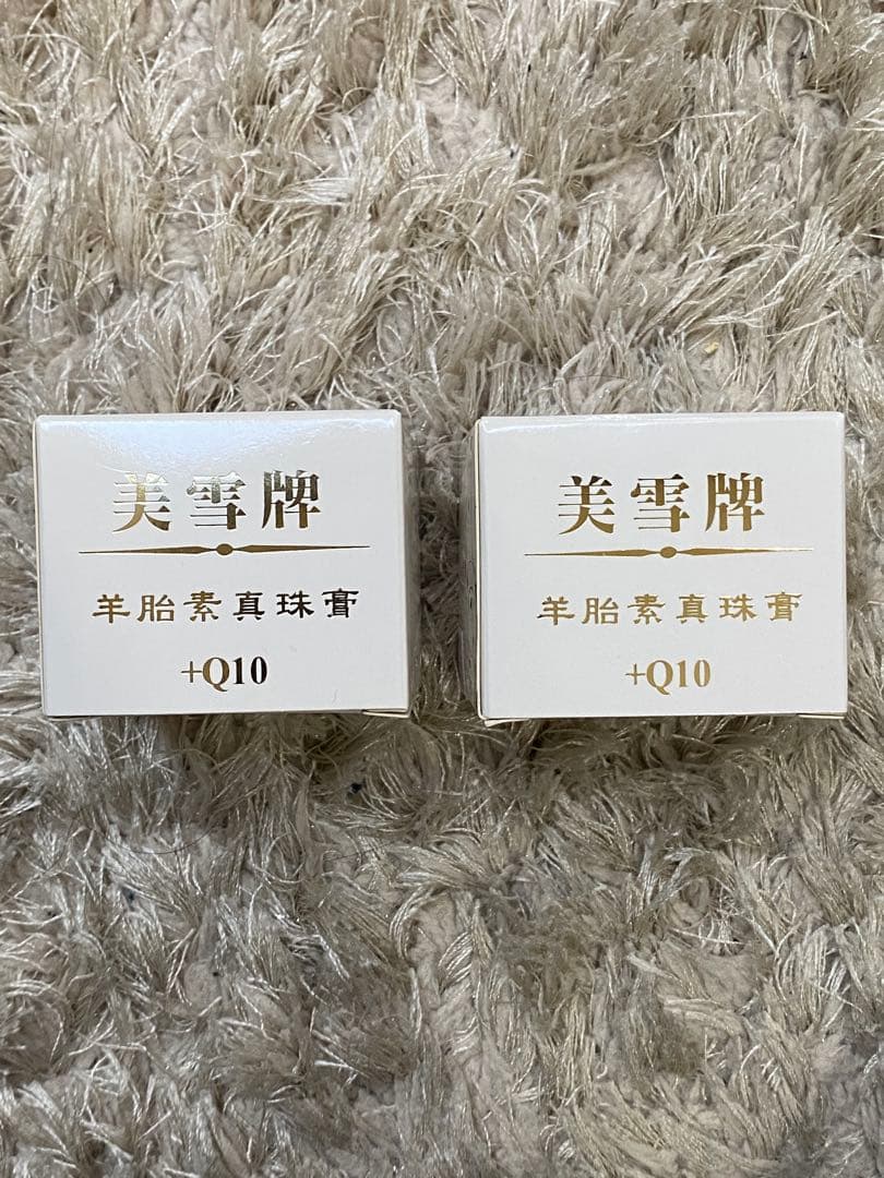 美雪牌 MEI XUE美雪 羊胎盤パールクリーム +Q10 30g 2個セット
