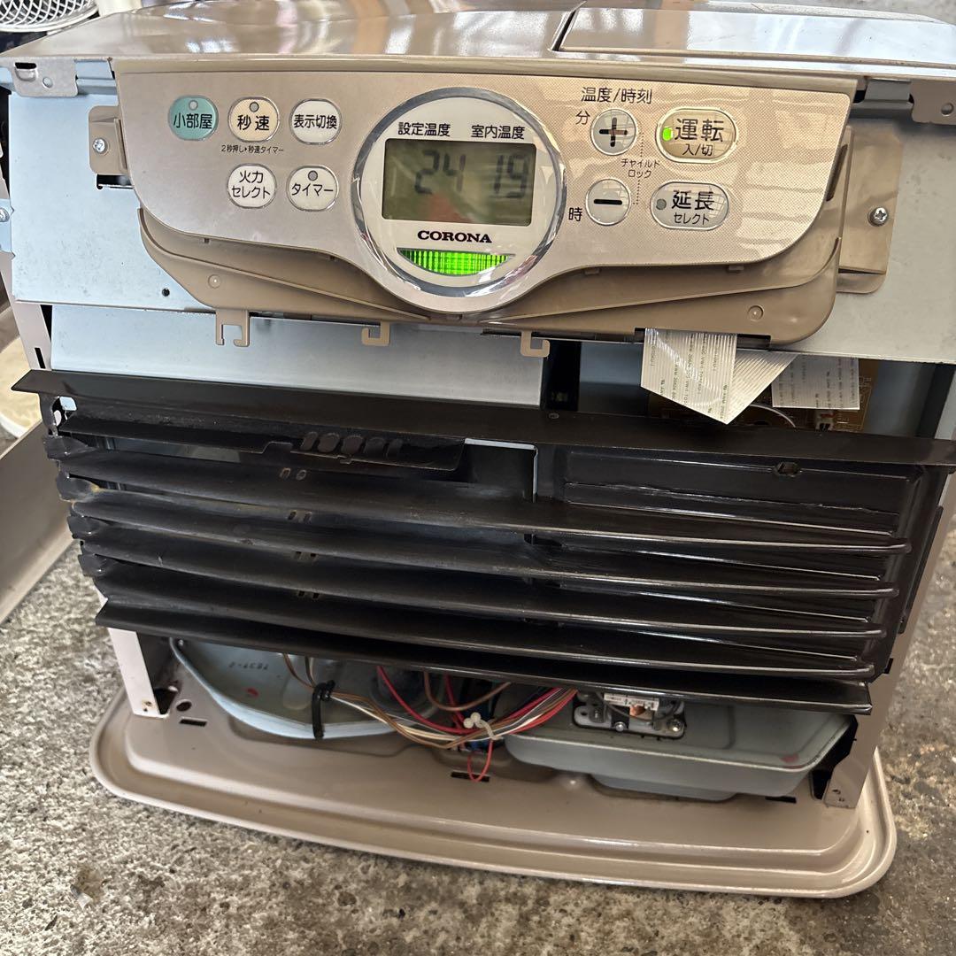 コロナ CORONA 2017年製 石油ストーブ シルバー FH-G4617BY
