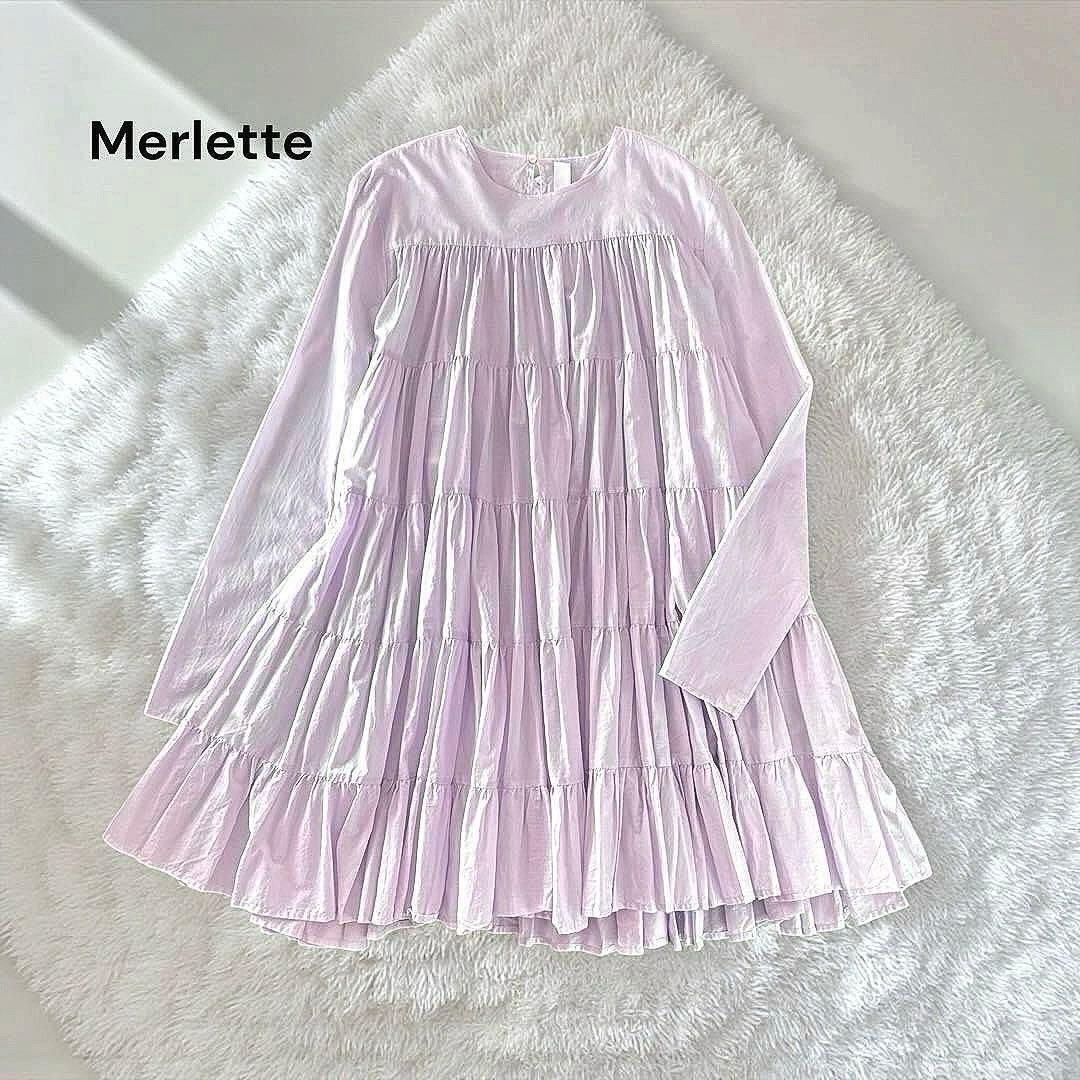 Merlette マーレット ソリマン ティアードワンピース フリル