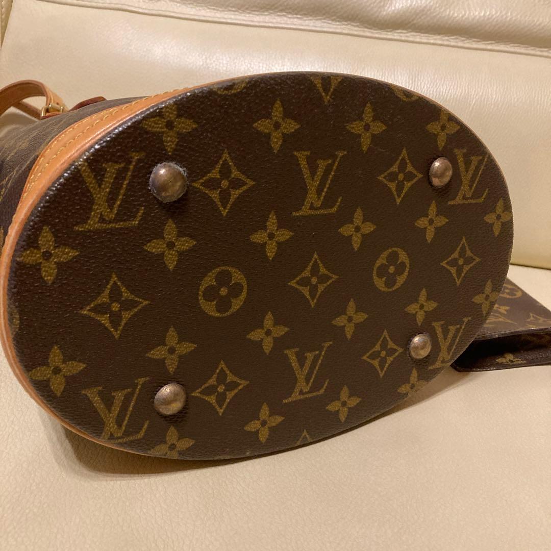 Louis Vuitton ルイヴィトン バケツ型トートバッグ PM ポーチ付き