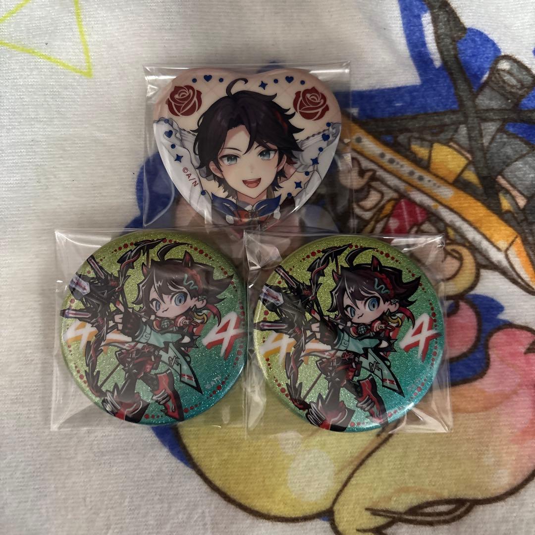 にじさんじ 三枝明那 Rose Valentine stun mode 缶バッジ - メルカリ