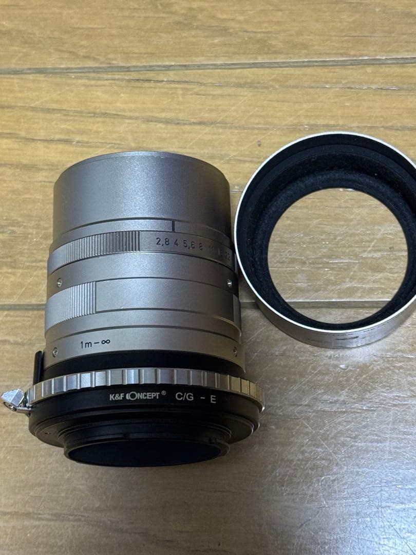 作例有りCarl Zeiss Sonnar 2.8/90＋Eマウントアダプター