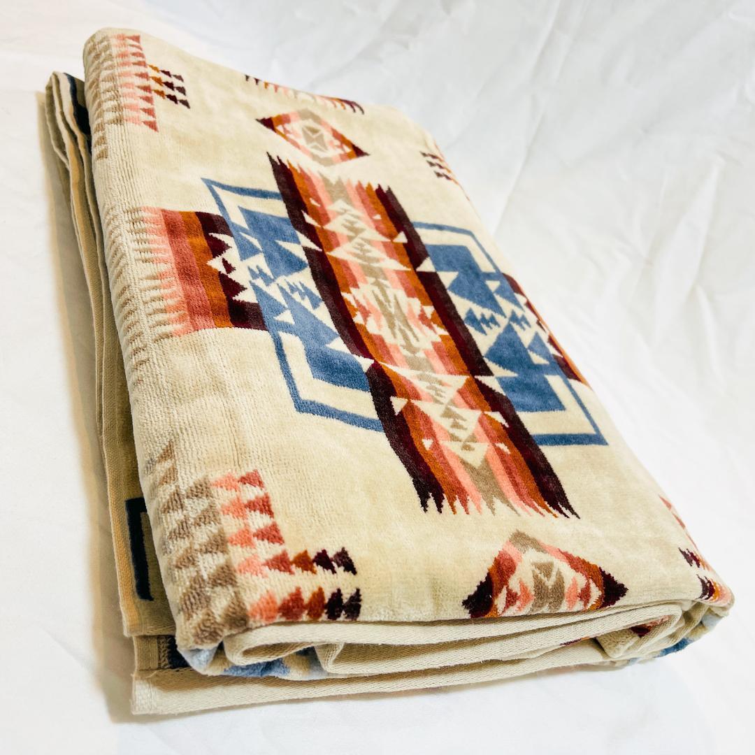 新品》ペンドルトン タオルブランケット チーフジョセフローズウッド