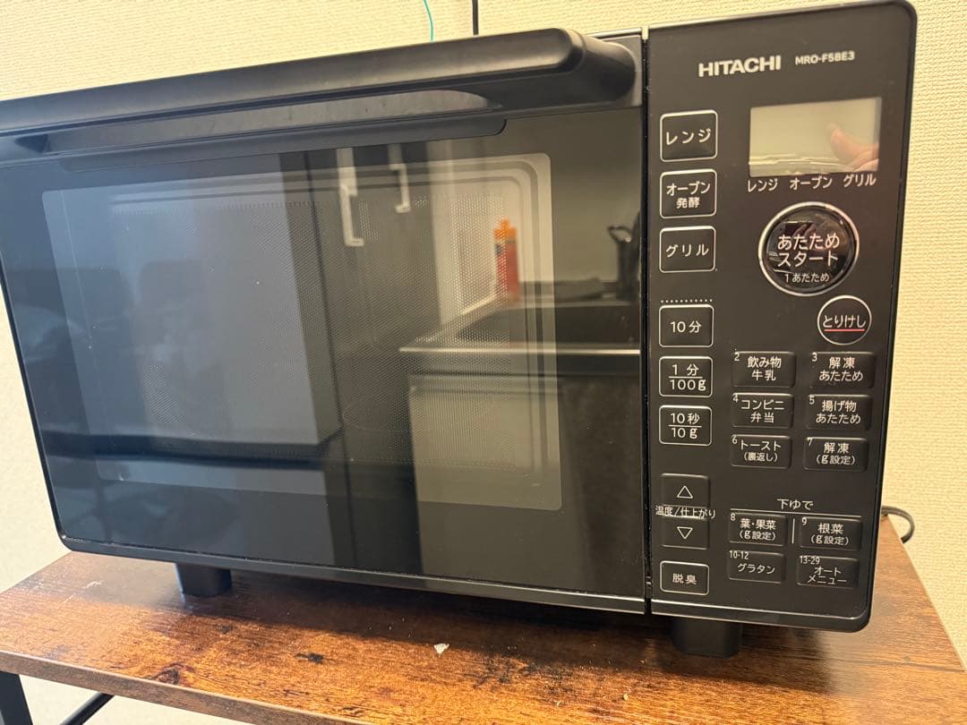 HITACHI オーブンレンジ MRO-F5BE32023年製 仕様：オーブンレンジ MRO-F5B ： 電子レンジ ： 日立の家電品