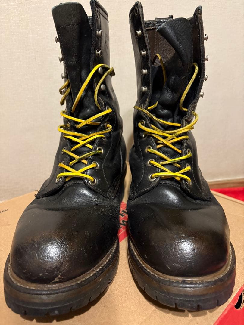 激安！ REDWING ロガーブーツ 8.5D PT91 茶芯 レッドウイング