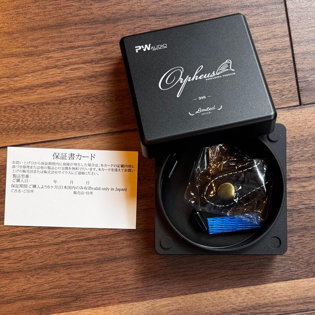 イヤホン PWAudio Orpheus 4.4mm 2pin