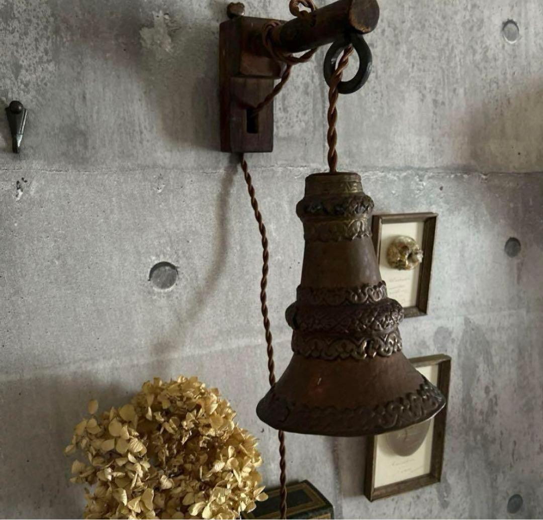 チベット ギャリン ベル 楽器 ライト 古道具 アンティーク