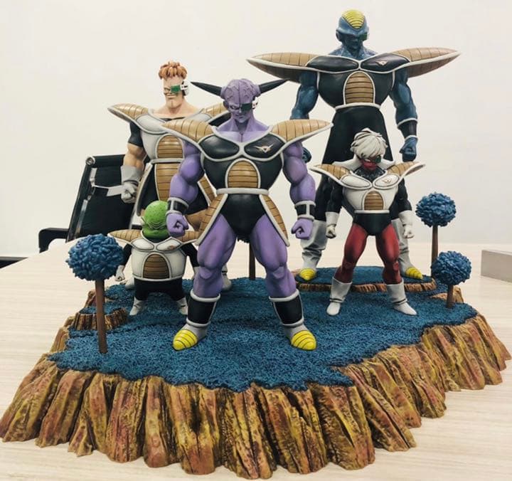 ドラゴンボールフィギュア ギニュー特戦隊ガレージキット - メルカリ