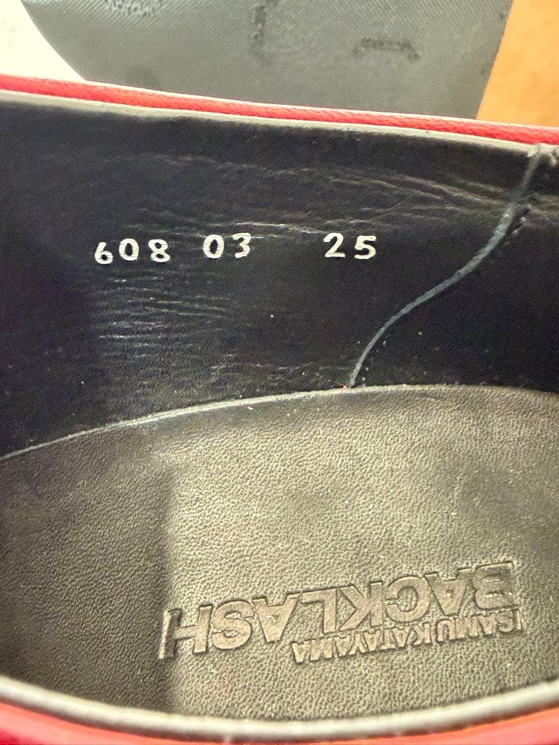 バックラッシュ ポーランドショルダーレザーシューズ - メルカリ