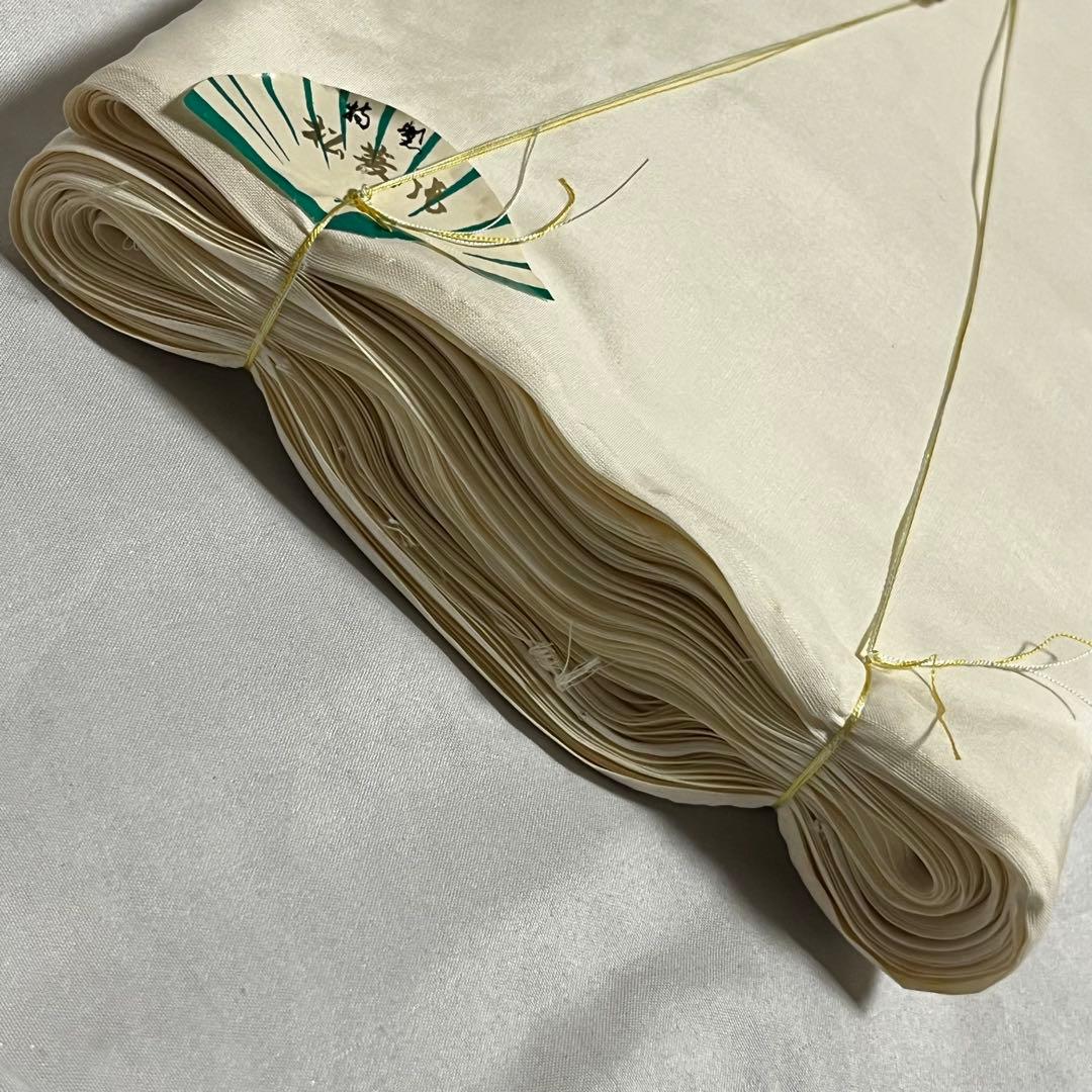 未使用 反物 正絹 白 無地 IPF加工 一反 材料 生地 - メルカリ