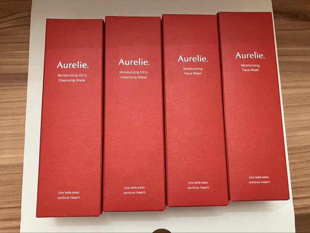 オレリー　新品　洗顔2本＋クレンジング2本 Aurelie オレリー洗顔2本クレンジングオイル2本 計4本 Aurelie