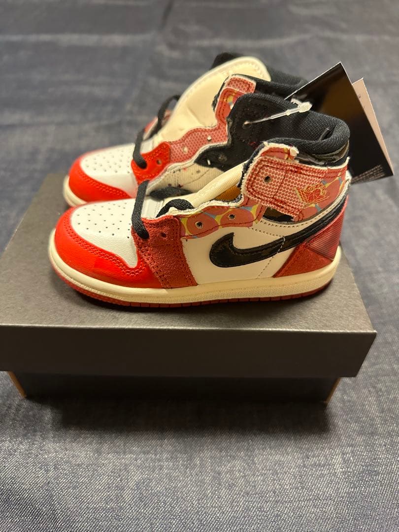 エアジョーダン1 スパイダーマン キッズ 14cm NIKE 8c - メルカリ