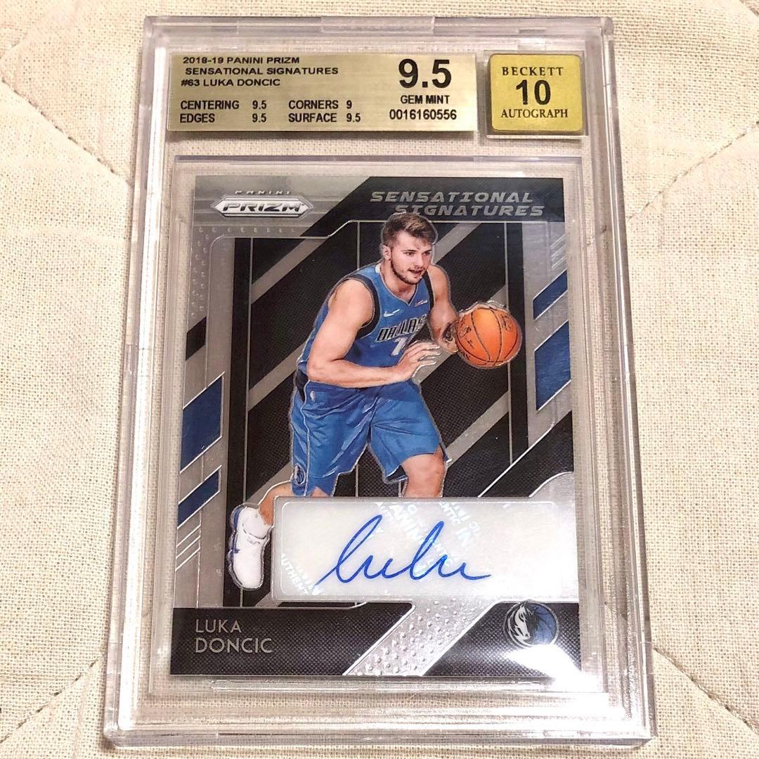 BGS9.5】2018-19 ルカ・ドンチッチ サイン入りルーキーカード RC