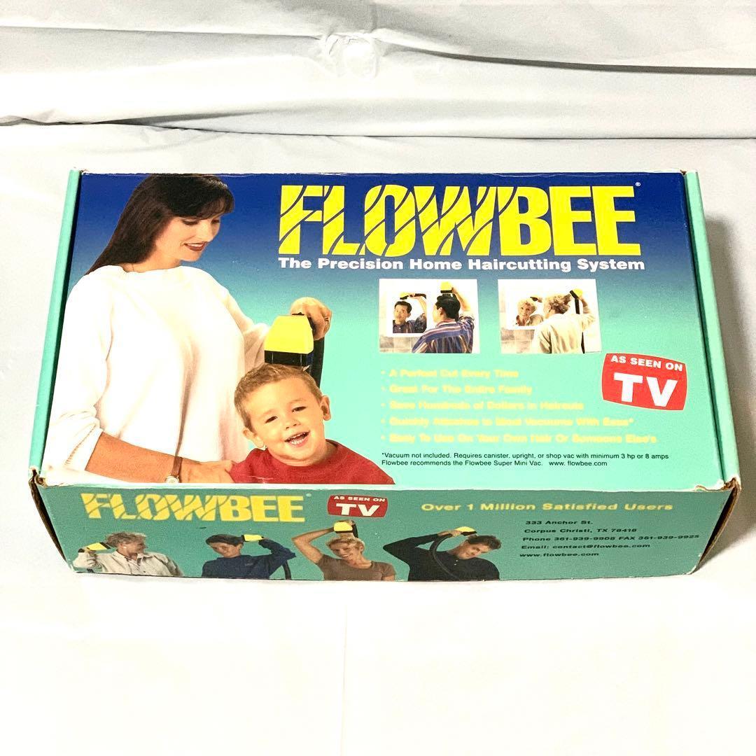 廃盤】フロービー 家庭で簡単ヘアカット FLOWBEE 掃除機で髪吸引汚れ