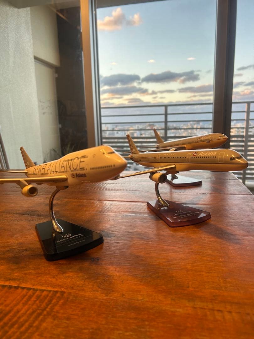 【希少】アシアナ航空3機セット 1/200スケール JC WINGS 1/200 (ダイキャスト製) A320 アシアナ航空 HL7772 ガリバー