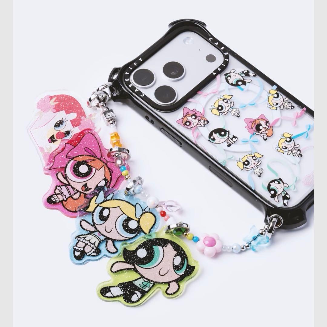 Casetify スマホチャームペンダント パワーパフガールズ - メルカリ