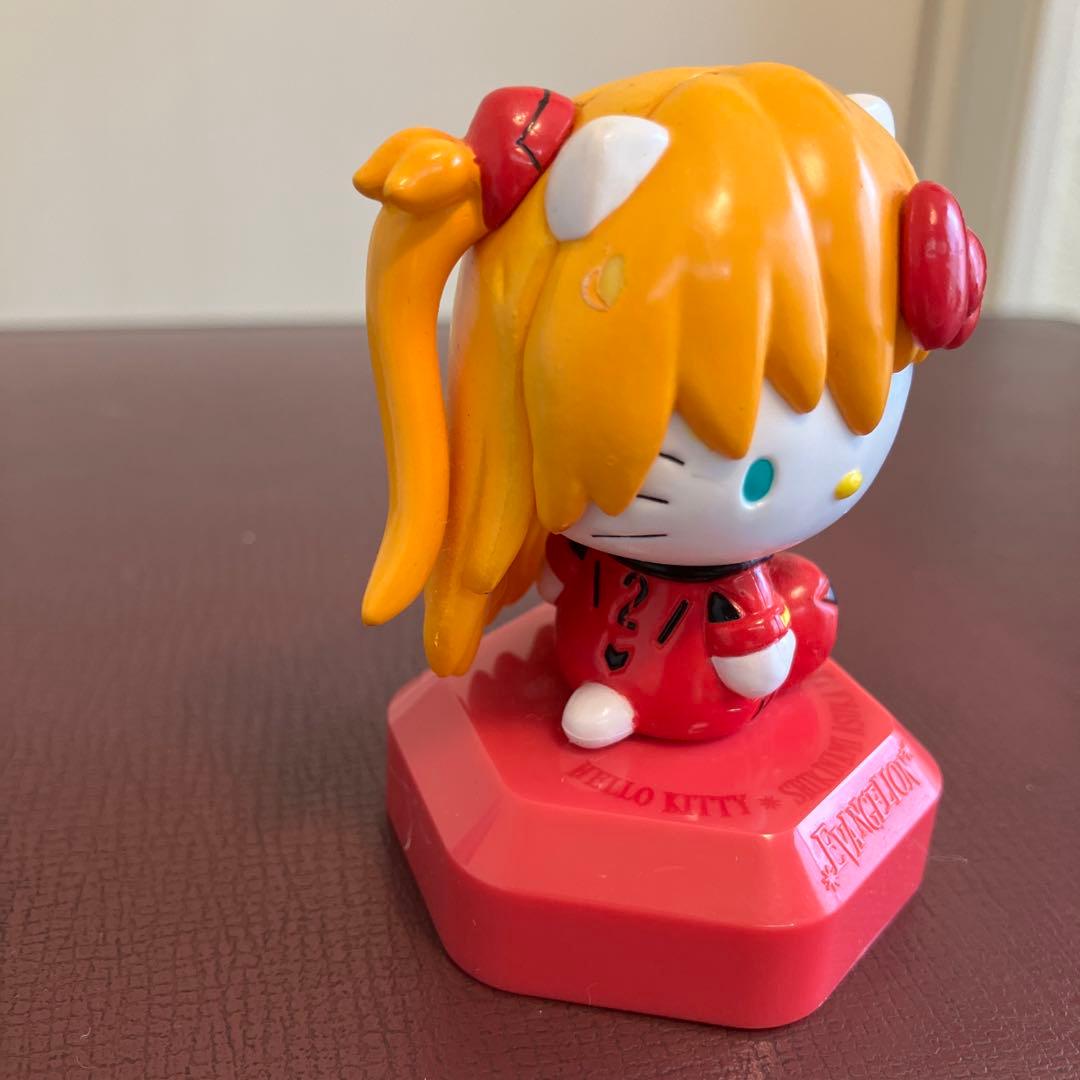 日*4様 ハローキティ エヴァコラボ 綾波レイ アスカ ミニフィギュア