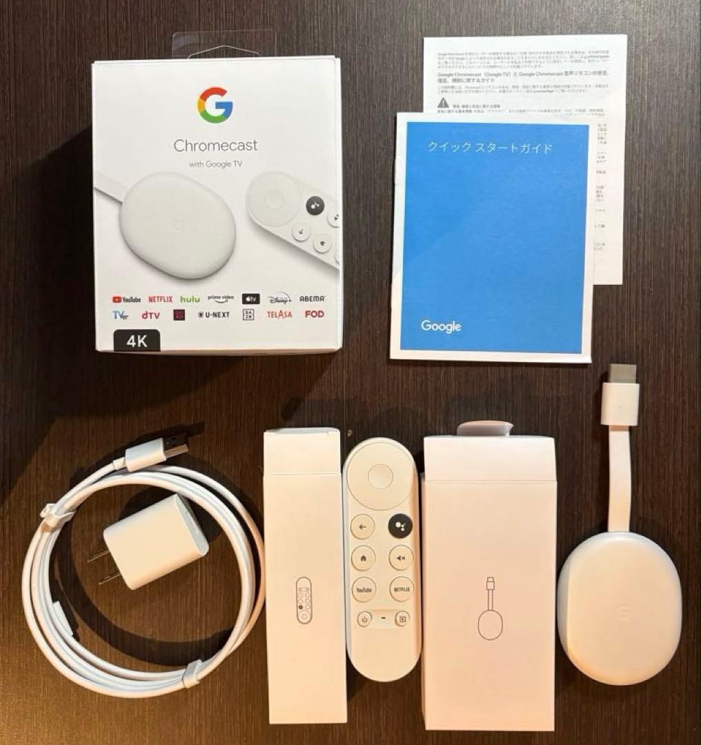 Chromecast with Google TV 4K - メルカリ