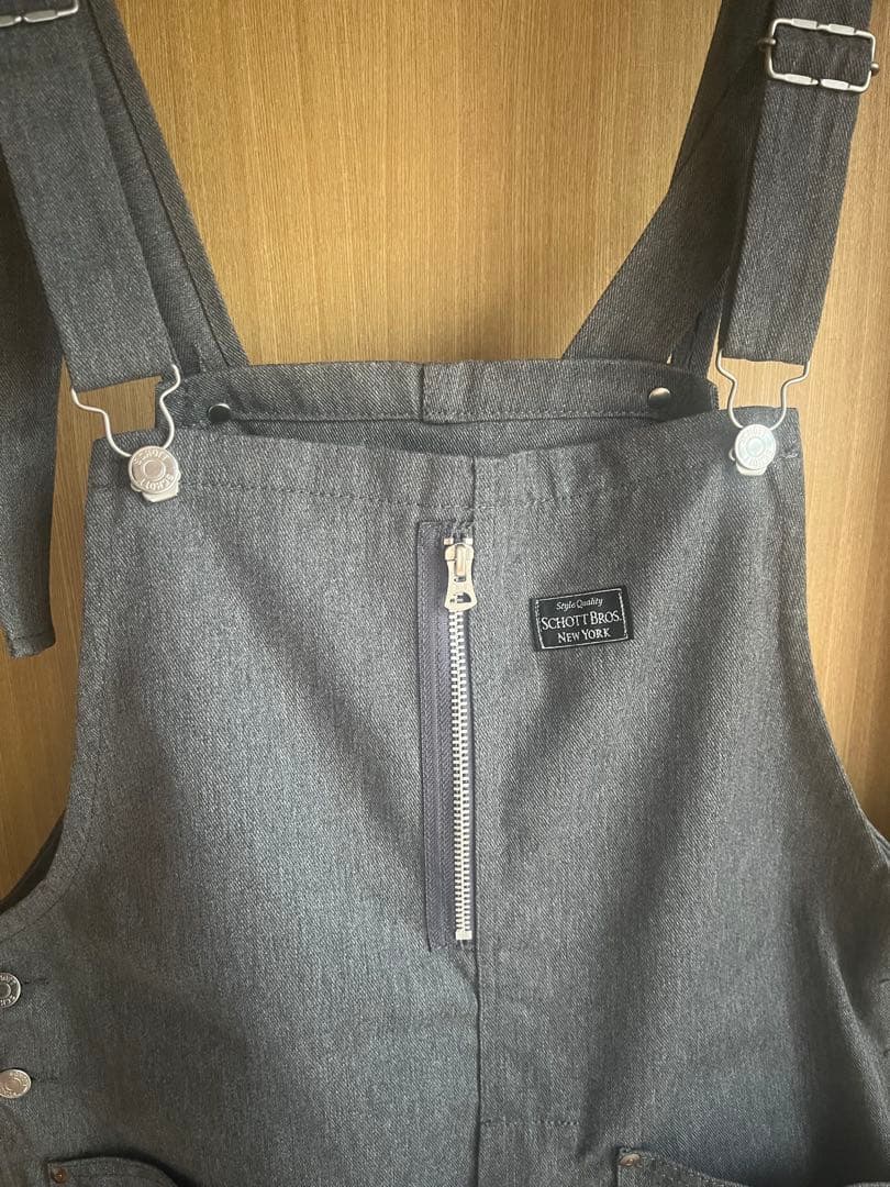 schott オーバーオール XL グレーの通販はau PAY マーケット - 輸入