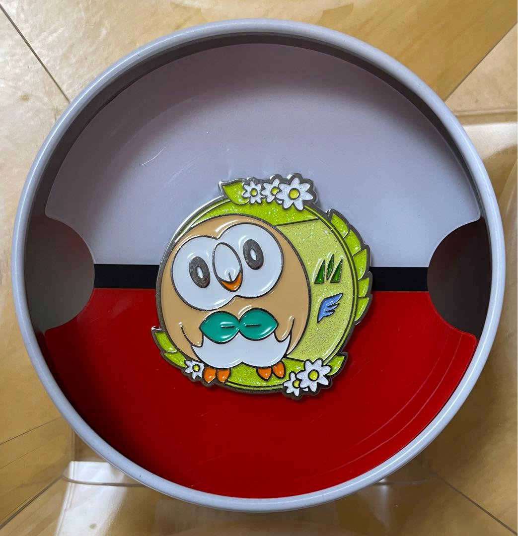 韓国限定 ポケモンピンバッジ モクロー 韓国ポップアップストア限定