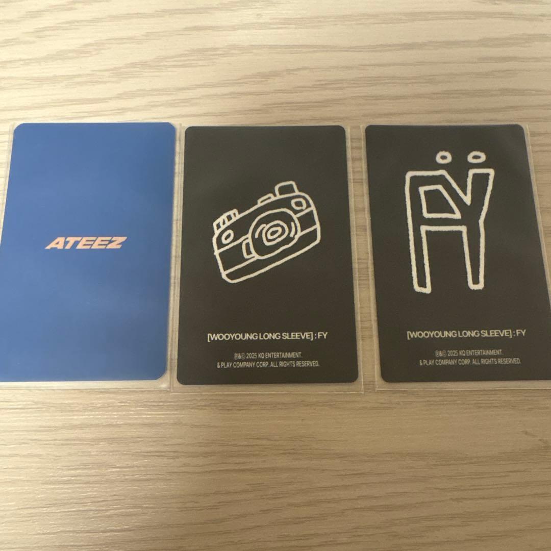 ATEEZ ウヨン トレカ センイルMD Birthday Kit アチズ - メルカリ