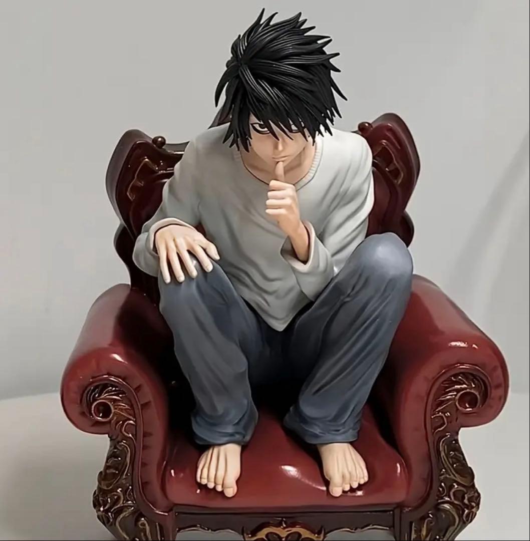 デスノート エル・ローライト L ガレージキット ガレキ スタチュー③箱