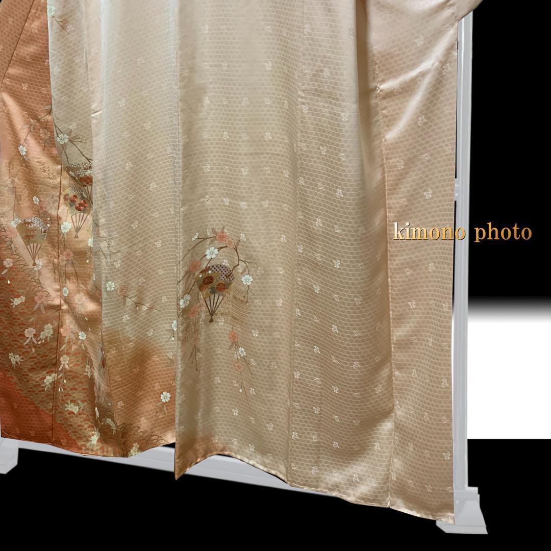 新品、未使用】正絹【極上逸品】トールサイズ【 金彩友禅 刺繍】訪問着