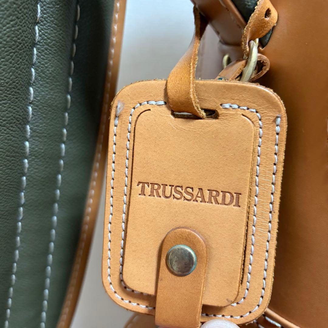 昭和レトロ 希少 ヴィンテージ TRUSSARDI トラサルディ キャディバッグ