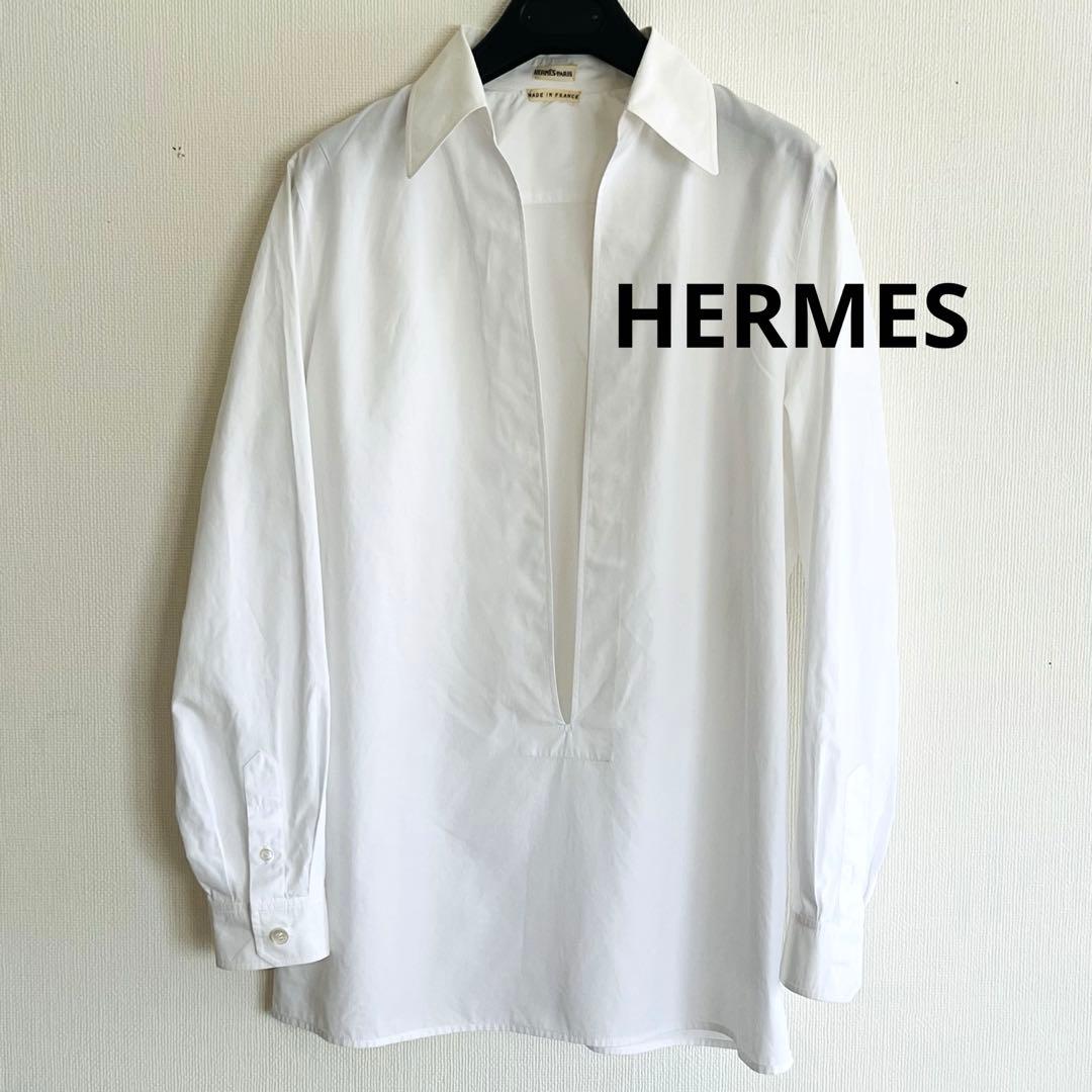 希少極美品】HERMES エルメス マルジェラ期 ヴァルーズ シャツ サイズ