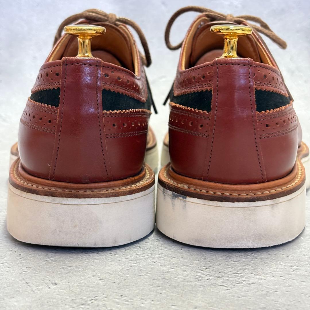 サンダース SANDERS (UK7.5) DUFFER別注 レザースニーカー - メルカリ