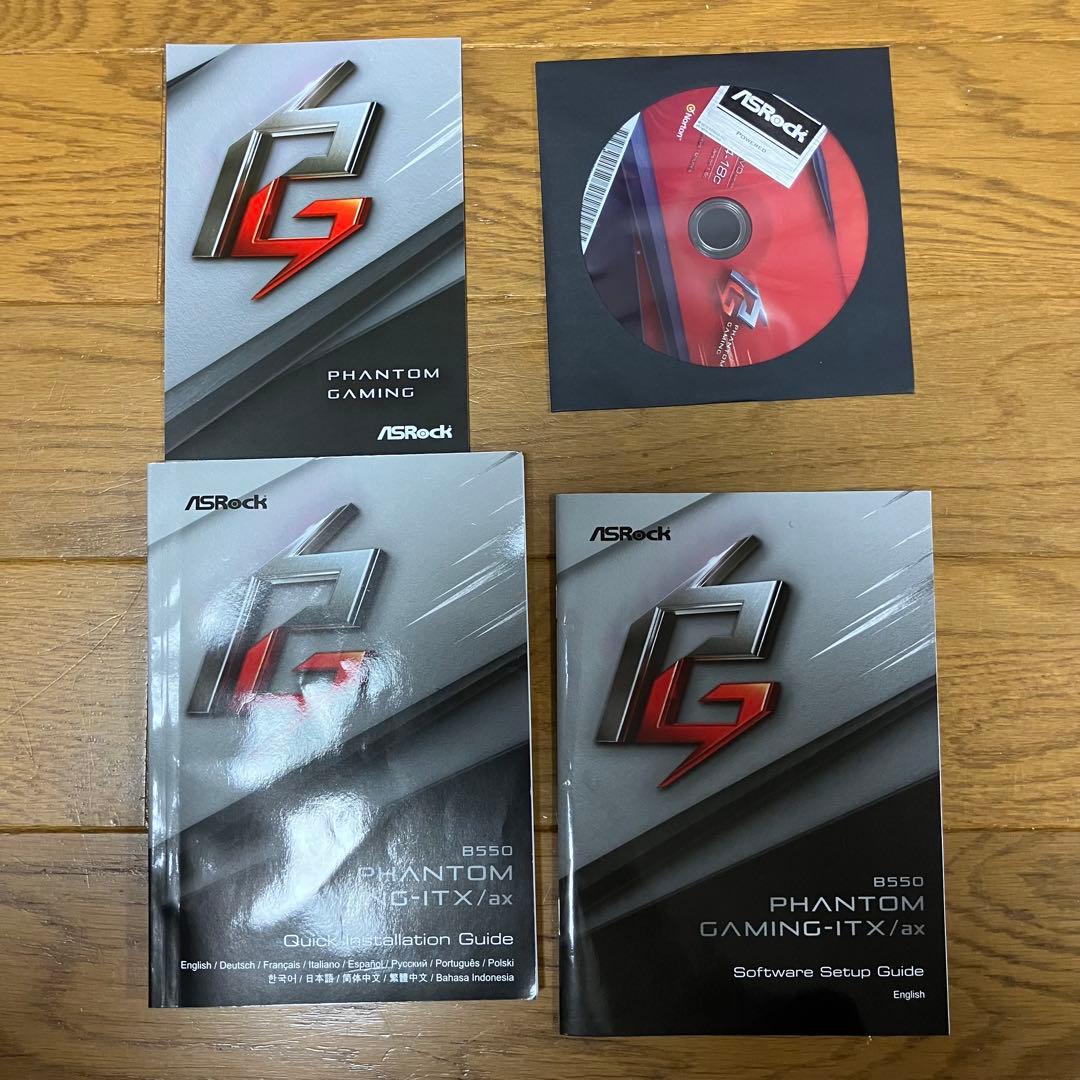 マザーボード ASRock B550 PHANTOM GAMING -ITX/ax