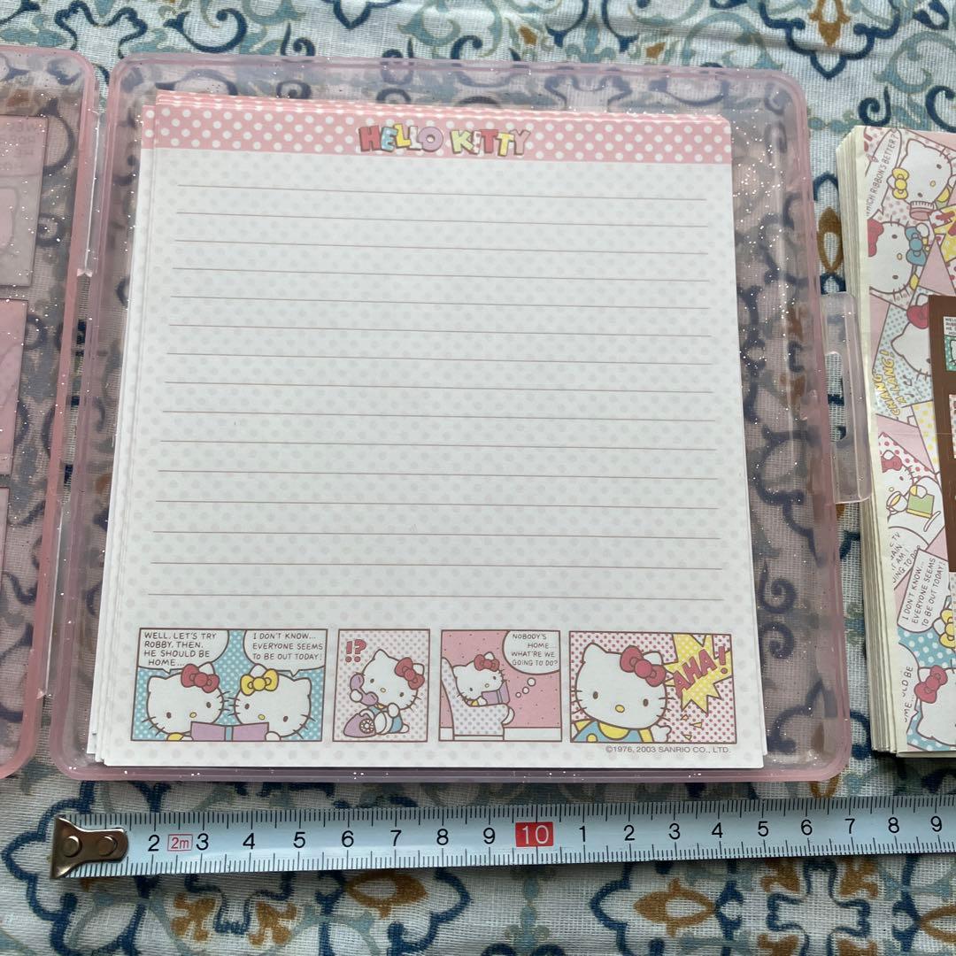 希少 サンリオ ハローキティ レトロ ケース入りレターセット・コミック