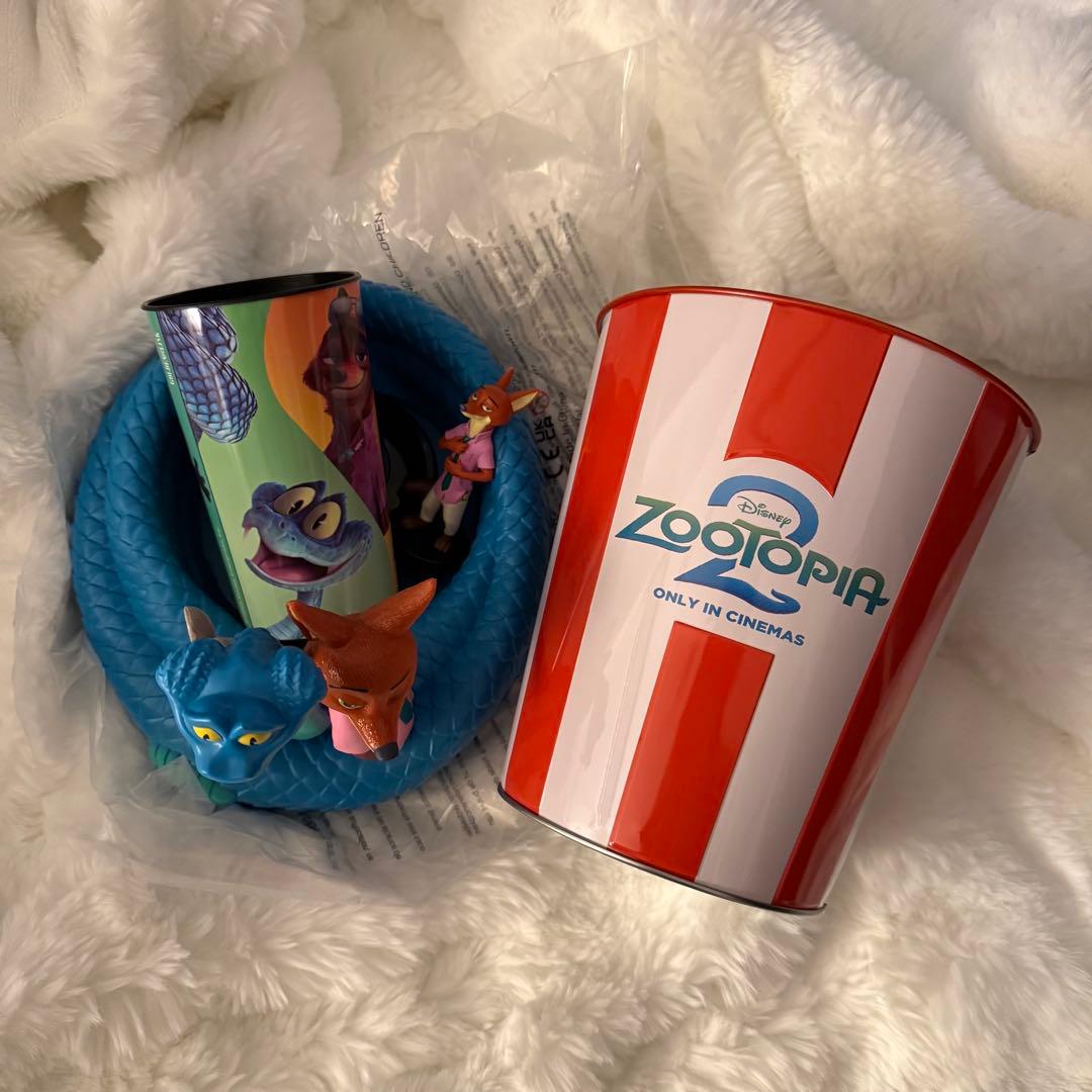 ズートピア 2 ポップコーンバケット ドリンクカップ ニック - メルカリ