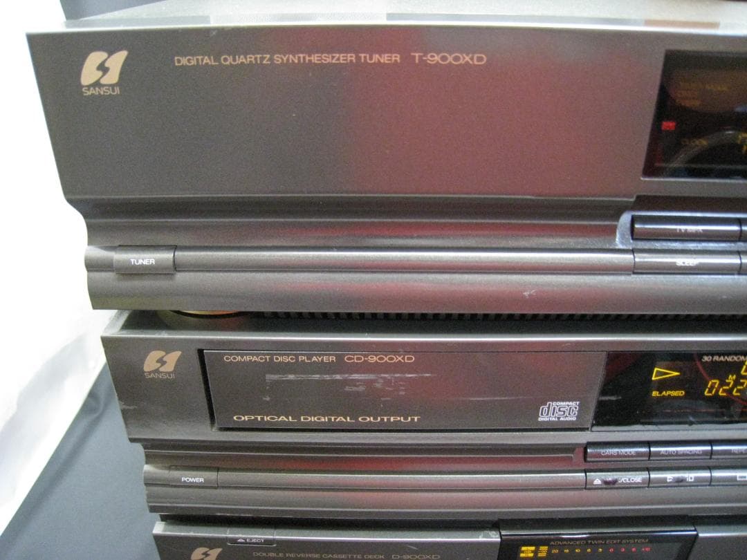 状態考慮] [送料無料] SANSUI 山水 システムコンポ 900XD - メルカリ