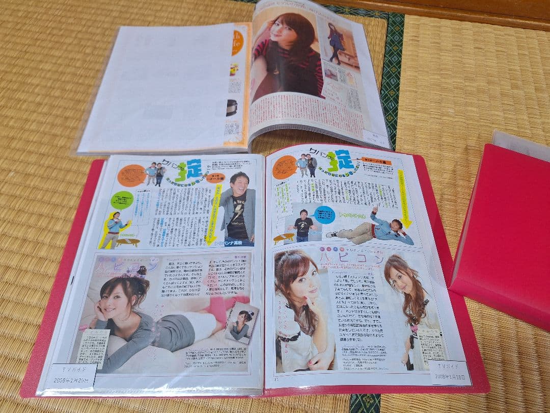 佐々木希(1冊200円計算)42冊分100ページ切り抜きしファイリング済み