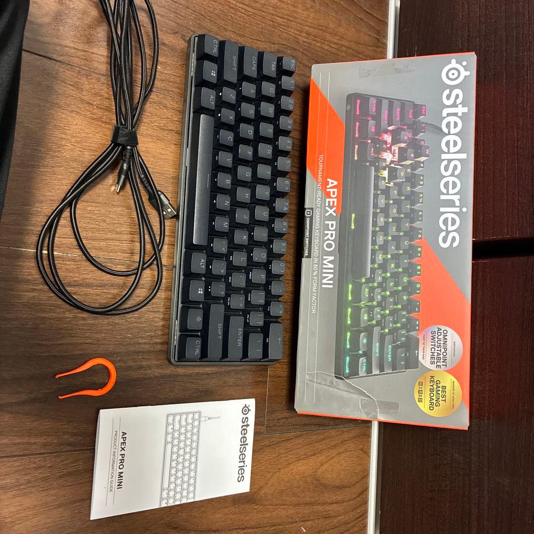 キーボード apex pro mini Amazon.com: SteelSeries Apex Pro Mini HyperMagnetic Gaming
