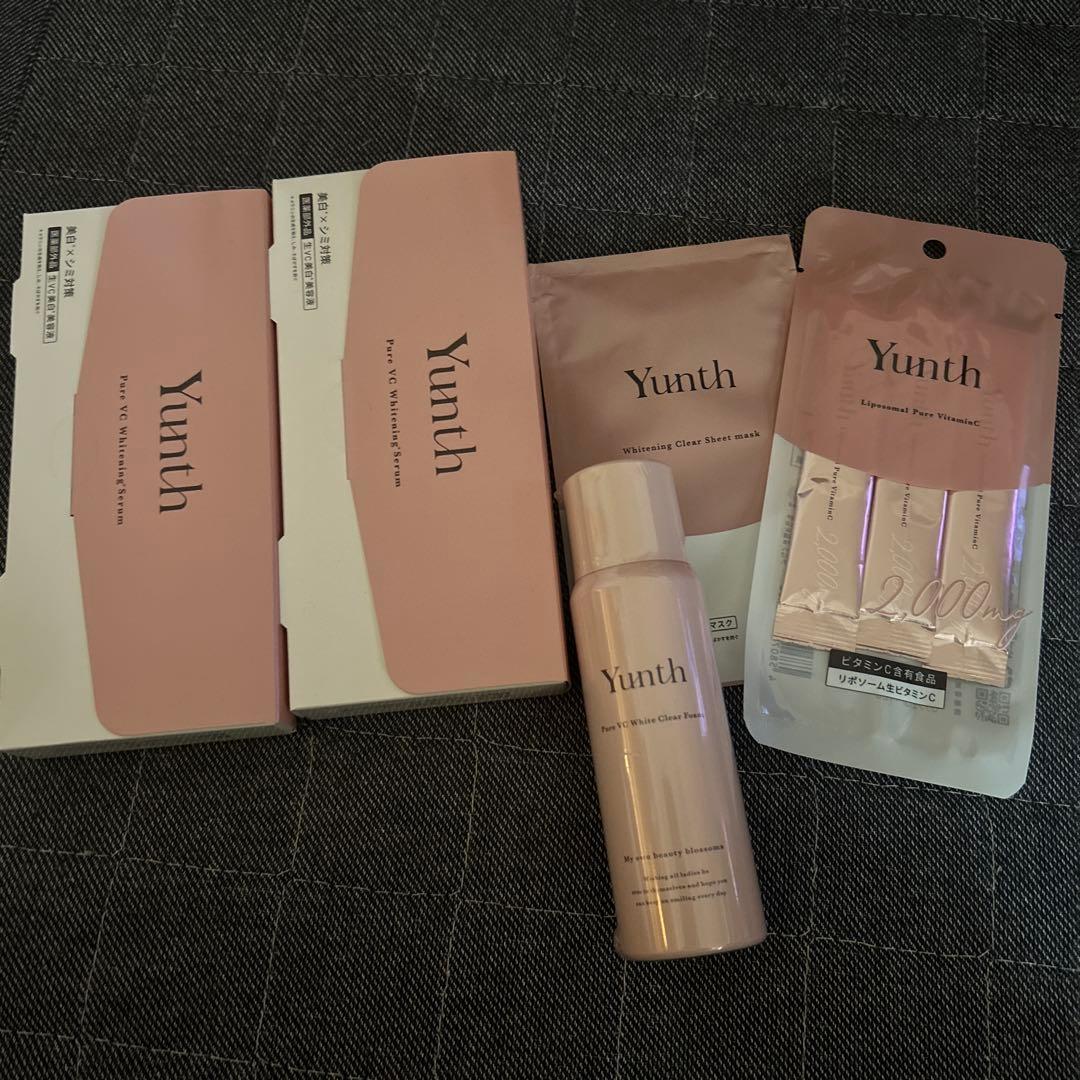 Yunth スキンケアSet 楽天市場】【公式】Yunth 選べる楽天市場限定セット 洗顔 クリア