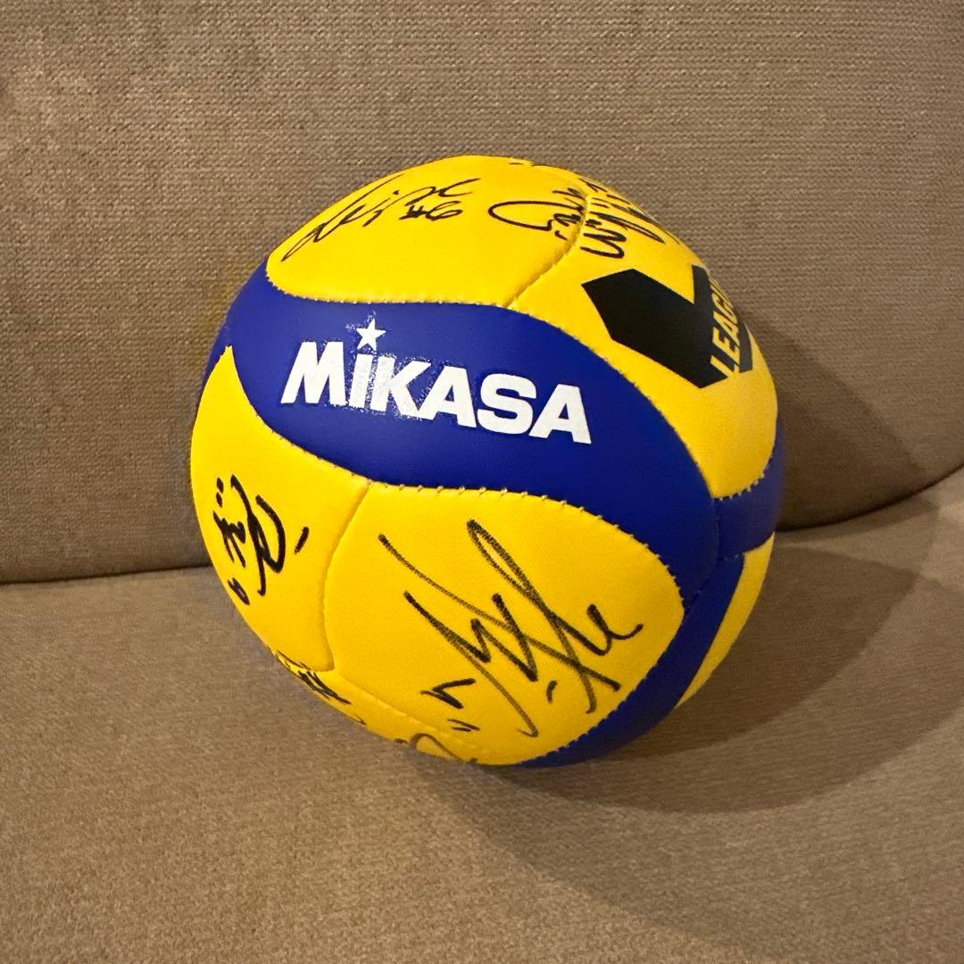 サイン入り バレーボール 21-22シーズン ジェイテクトSTINGS 宮浦健人