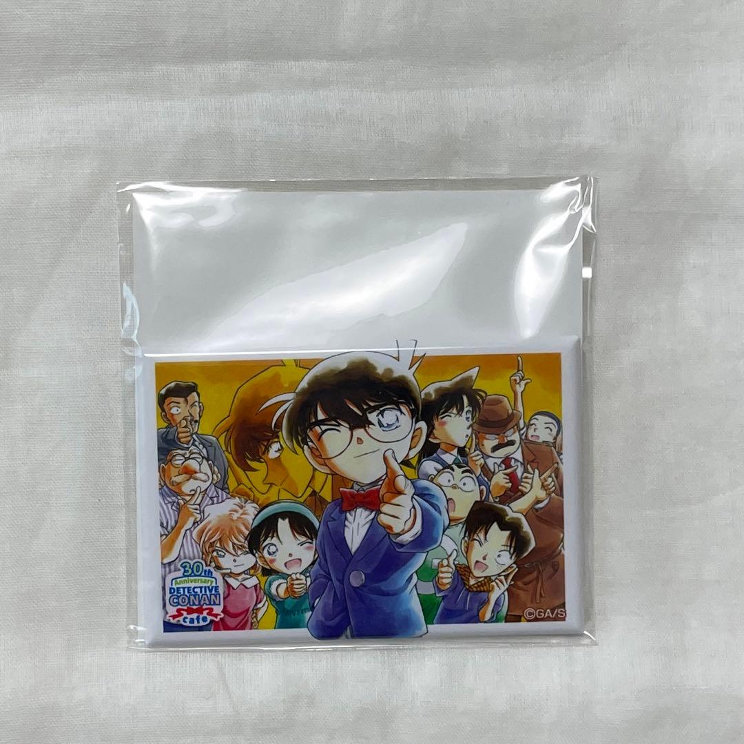 名探偵コナン 連載30周年記念カフェ スクエアバッジ B 集合 - メルカリ