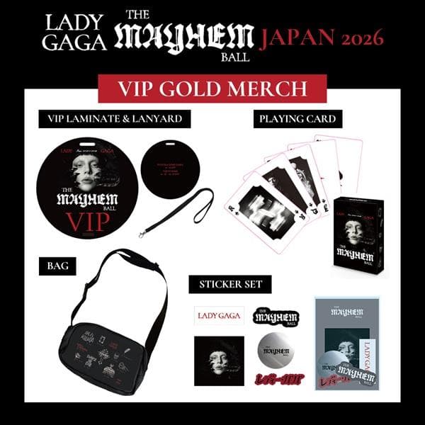 新品】Lady Gaga VIP GOLD MERCH 2026レディガガ - メルカリ