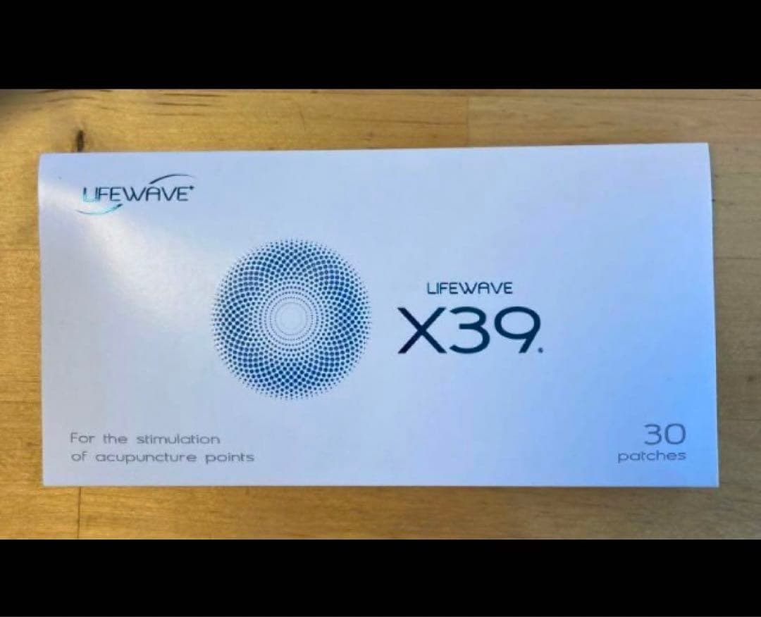 ライフウェーブx39/life wave x39 ライフウェーブ X39 パッチシール 30枚 説明書あり : セラフィーネット